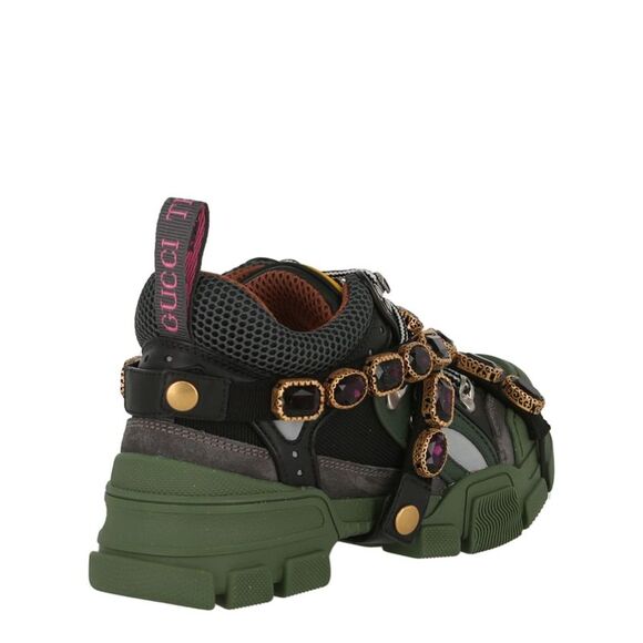 Gucci Flashtrek Chunky Leather Sneakers